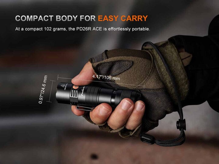 Fenix PD26R ACE Rechargeable Flashlight 