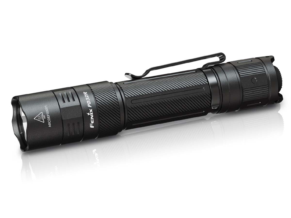 Fenix PD32R Rechargeable Flashlight Black 