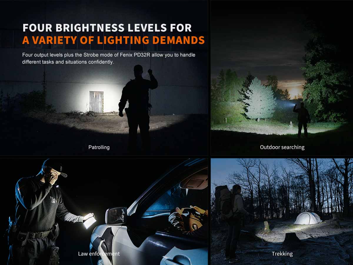 Fenix PD32R Rechargeable Flashlight 
