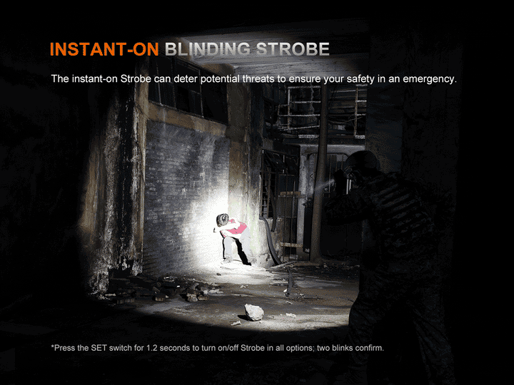 Fenix PD36R ACE Flashlight 