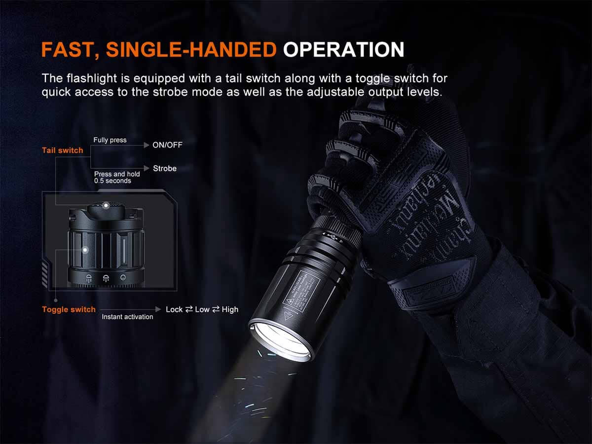 Fenix TK30R White Laser Flashlight 