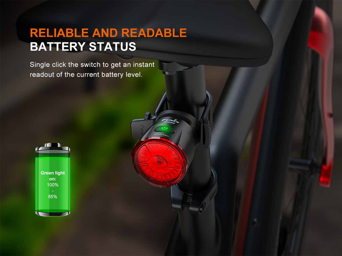 Fenix BC06R Rechargeable Bike Tail Light 