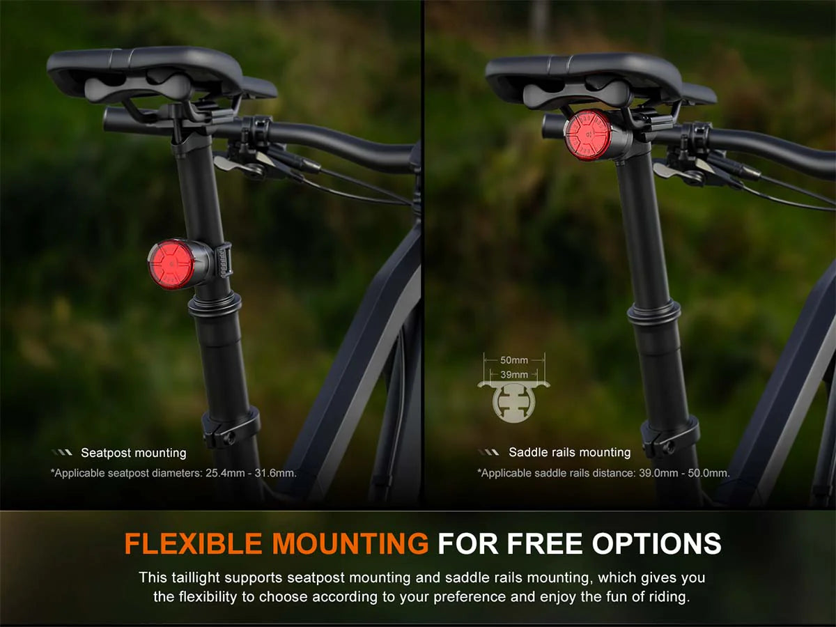 Fenix BC06R Rechargeable Bike Tail Light 