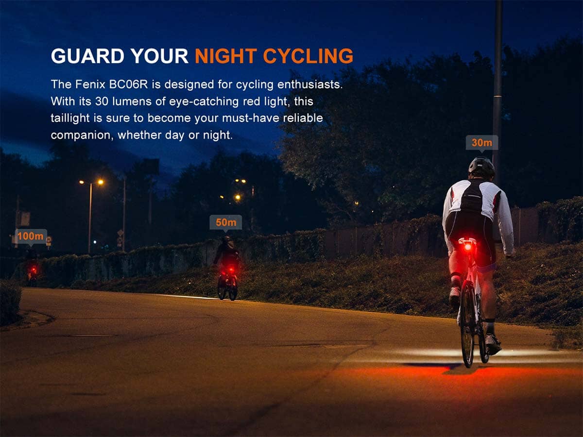Fenix BC06R Rechargeable Bike Tail Light 