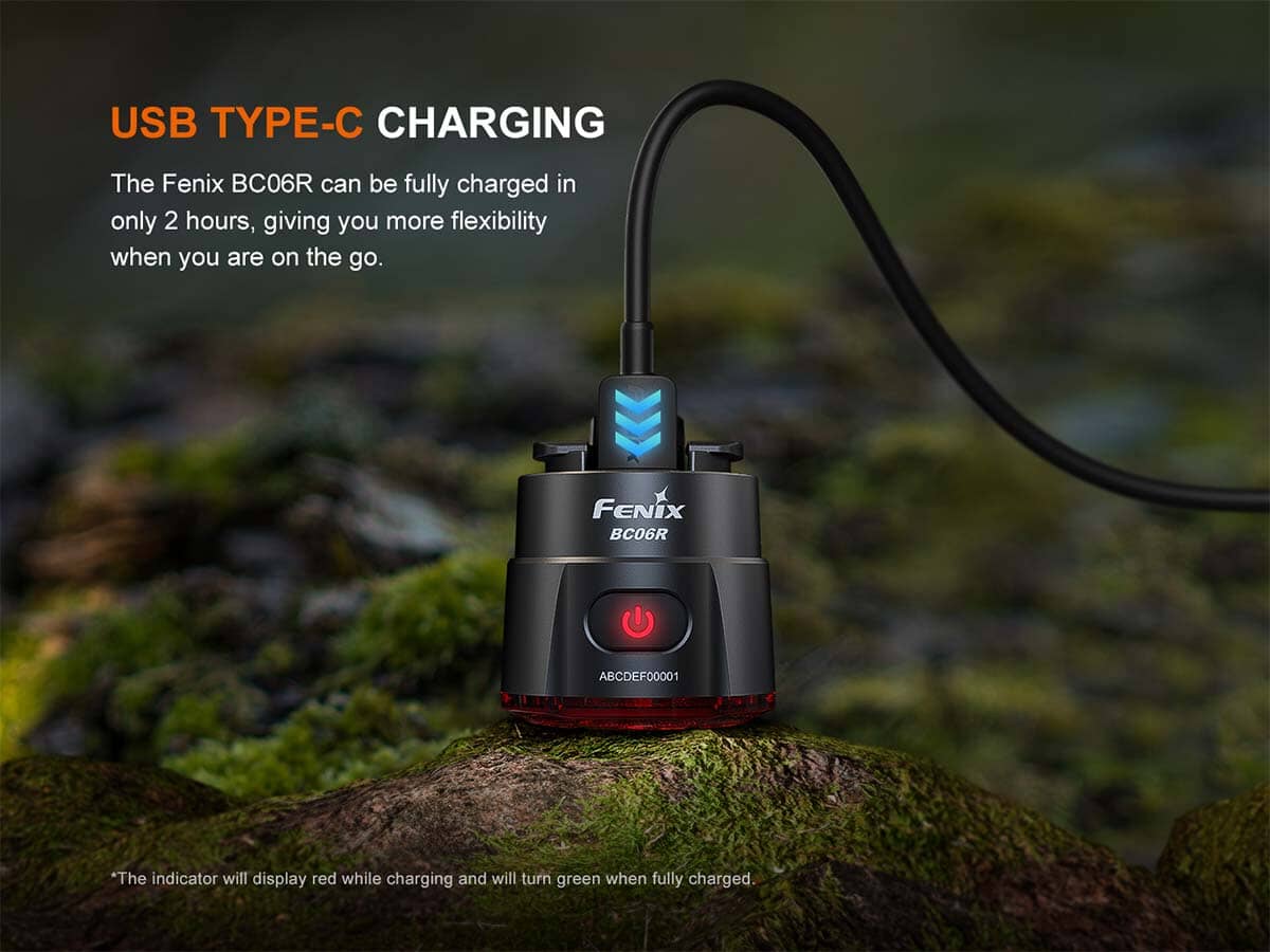 Fenix BC06R Rechargeable Bike Tail Light 