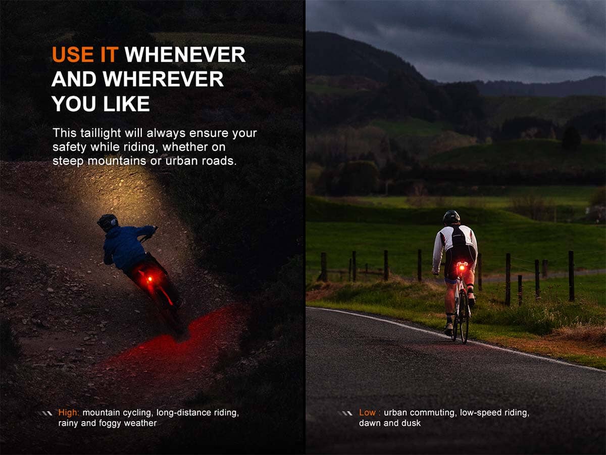 Fenix BC06R Rechargeable Bike Tail Light 