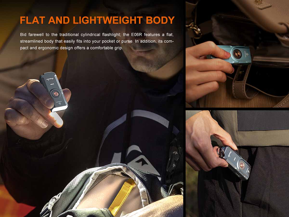 Fenix E06R Rechargeable EDC Flashlight 