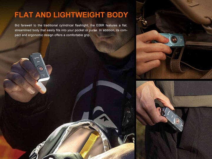 Fenix E06R 3-IN-1 Keychain Flashlight 