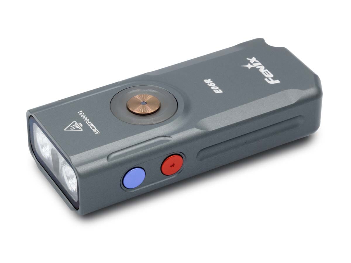 Fenix E06R Rechargeable EDC Flashlight Gray 