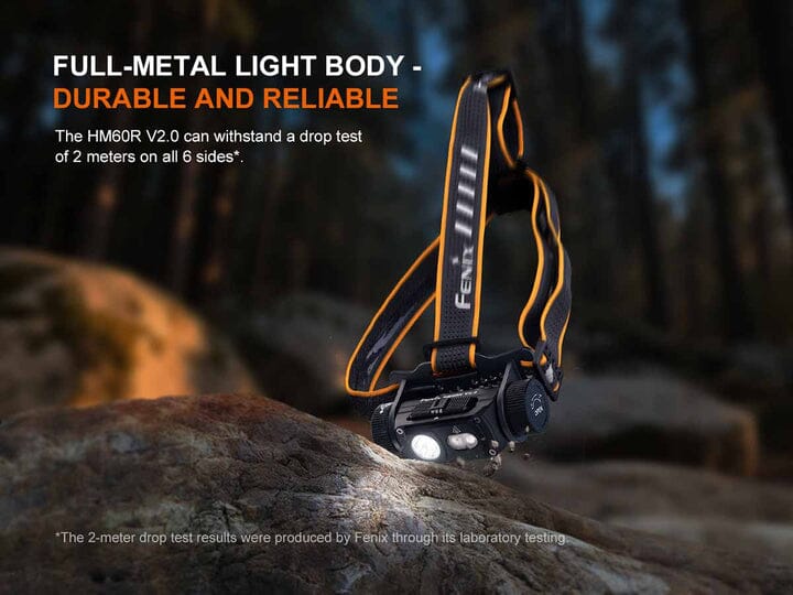 Fenix HM60R V2.0 Rechargeable Headlamp 