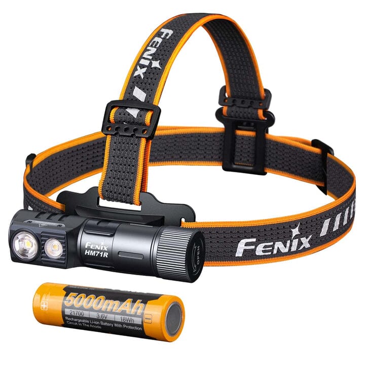 Fenix HM71R Rechargeable Headlamp Black 