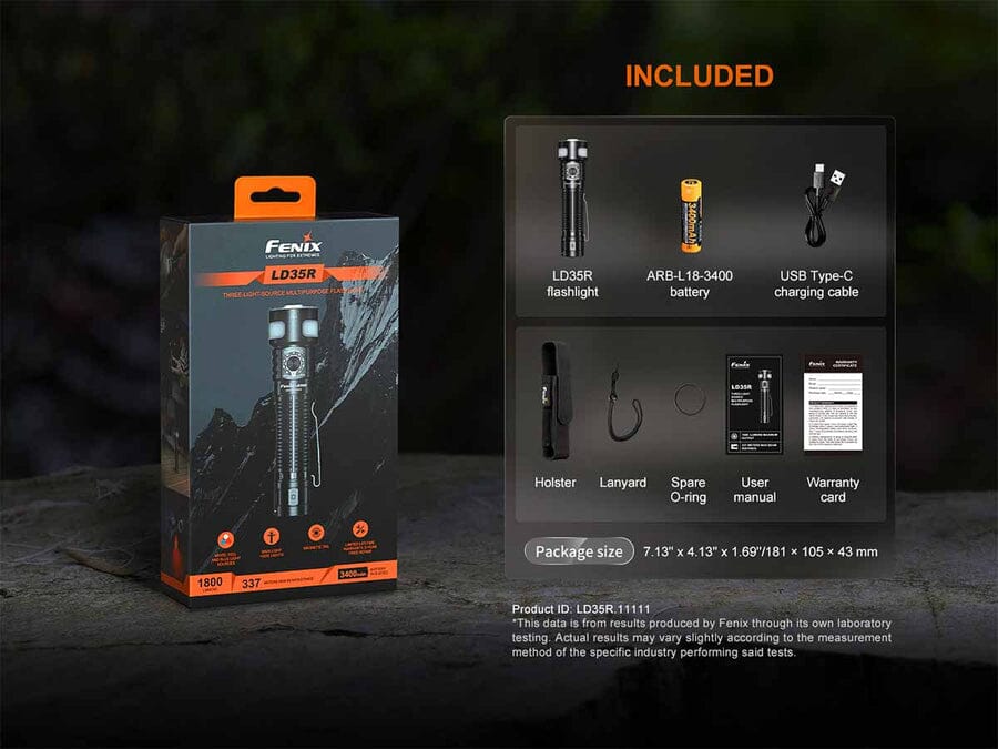 Fenix LD35R Multipurpose Flashlight 