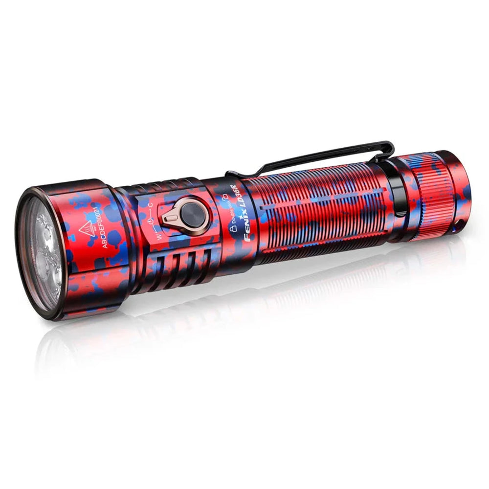Fenix LD36R Multicolor Flashlight Flame Camo 