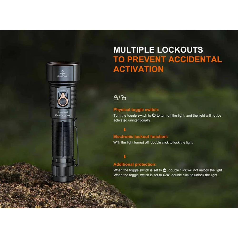 Fenix LD36R Multicolor Flashlight 