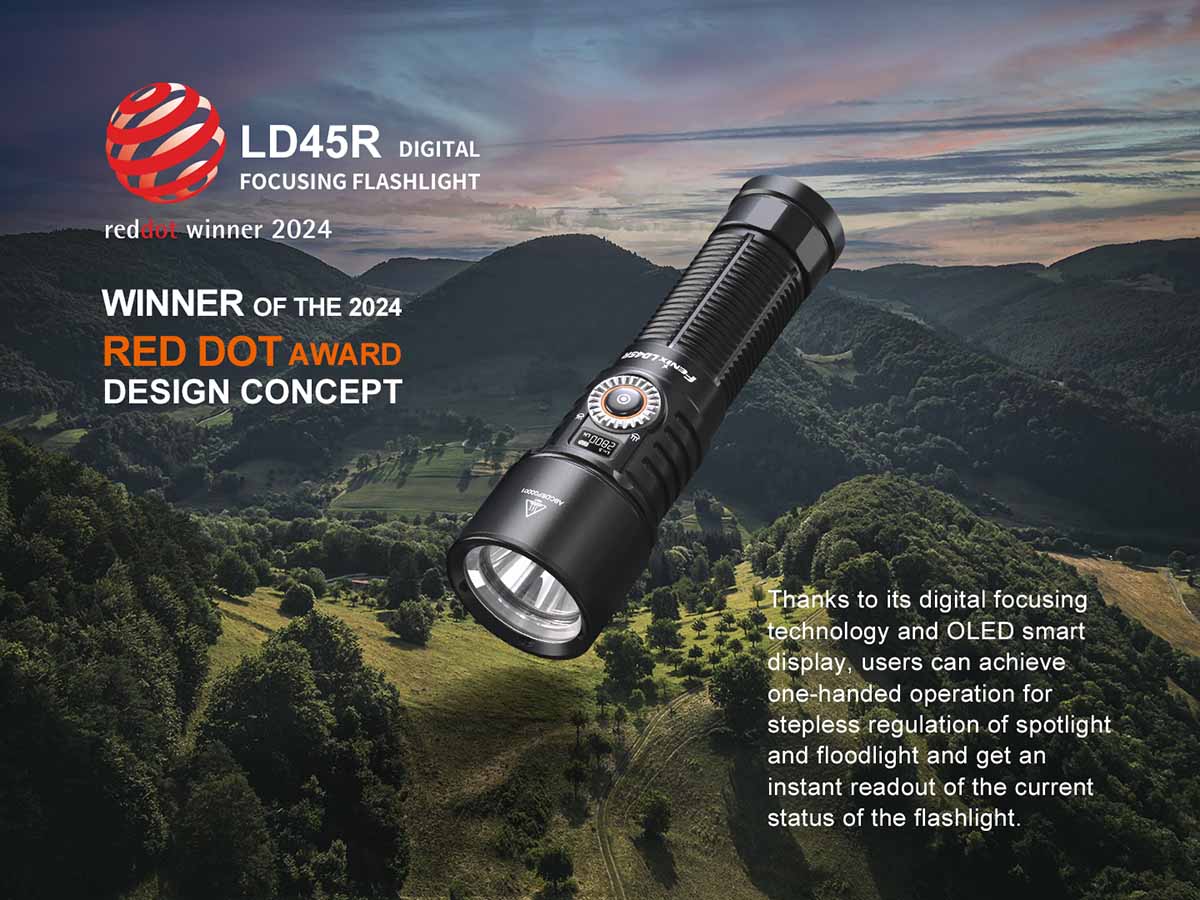 Fenix LD45R Adjustable Beam Flashlight 