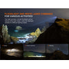 Fenix LR36R White Laser Flashlight with 10,000 Lumen Floodlight 