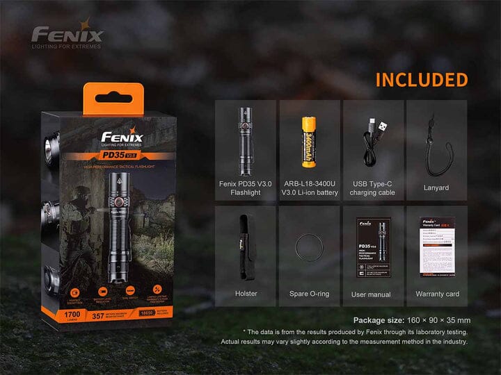 Fenix PD35 V3.0 Flashlight 