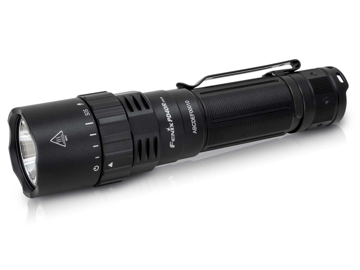 Fenix PD40R V3.0 Rechargeable Flashlight Black 