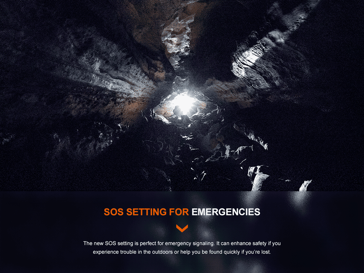 Fenix PD40R V3.0 Rechargeable Flashlight 