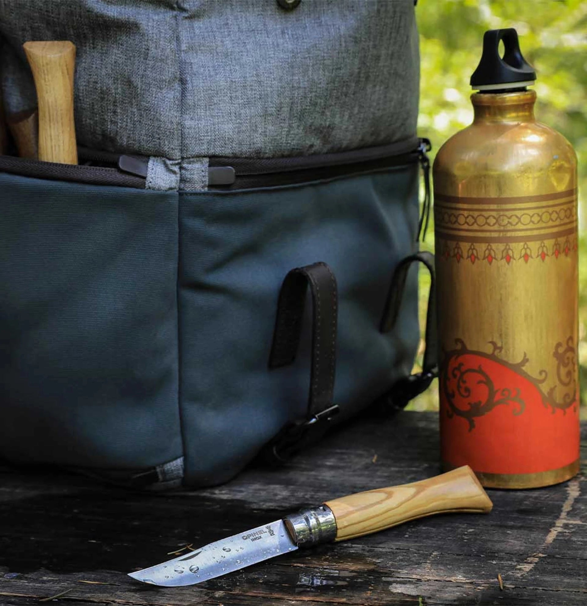 Opinel Pocket Knife N°08 Olive Wood 