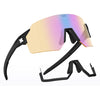 Sungod Airas 8KO glasses Matte Black / Iris HV Blue 
