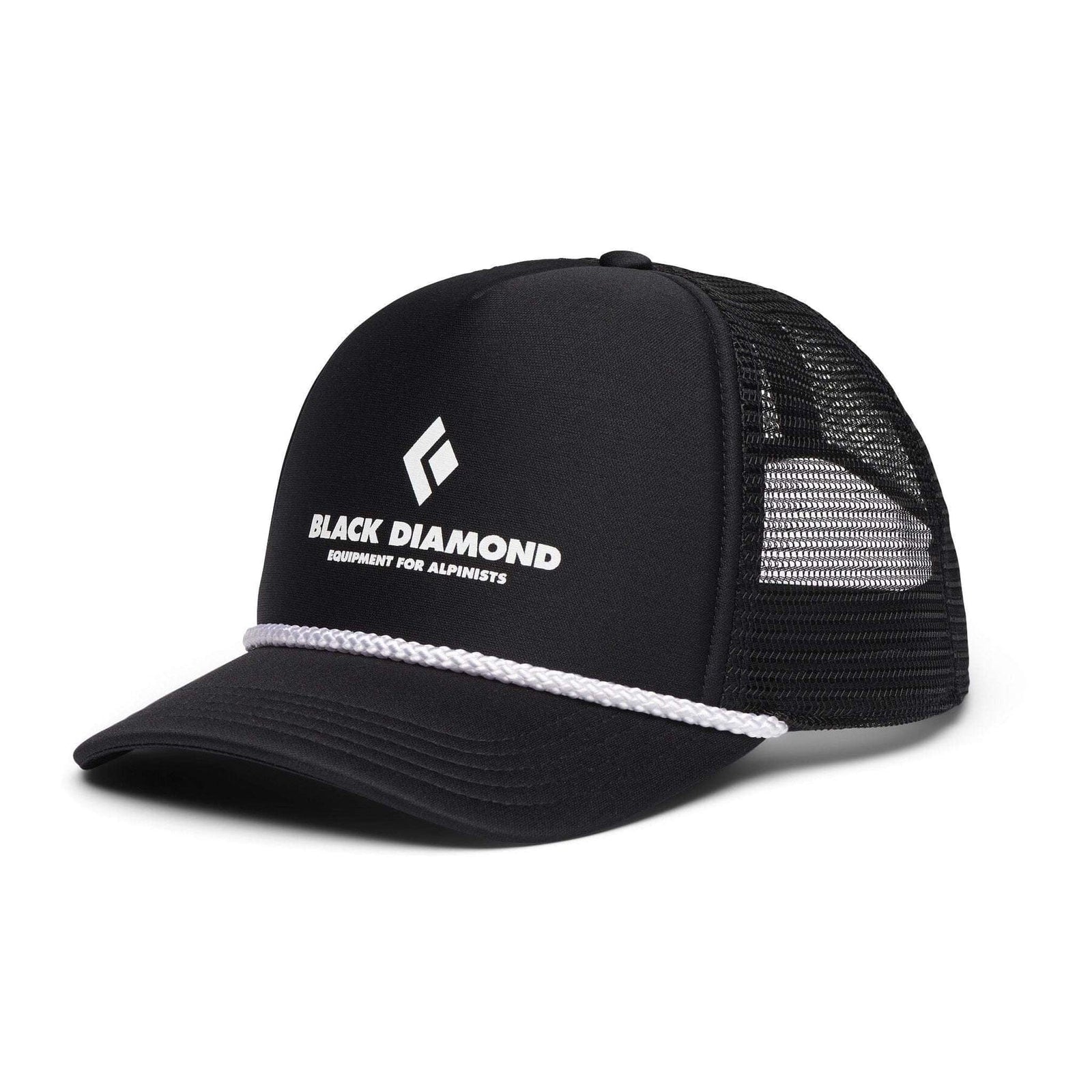 Black Diamond Flat Bill Trucker Hat 
