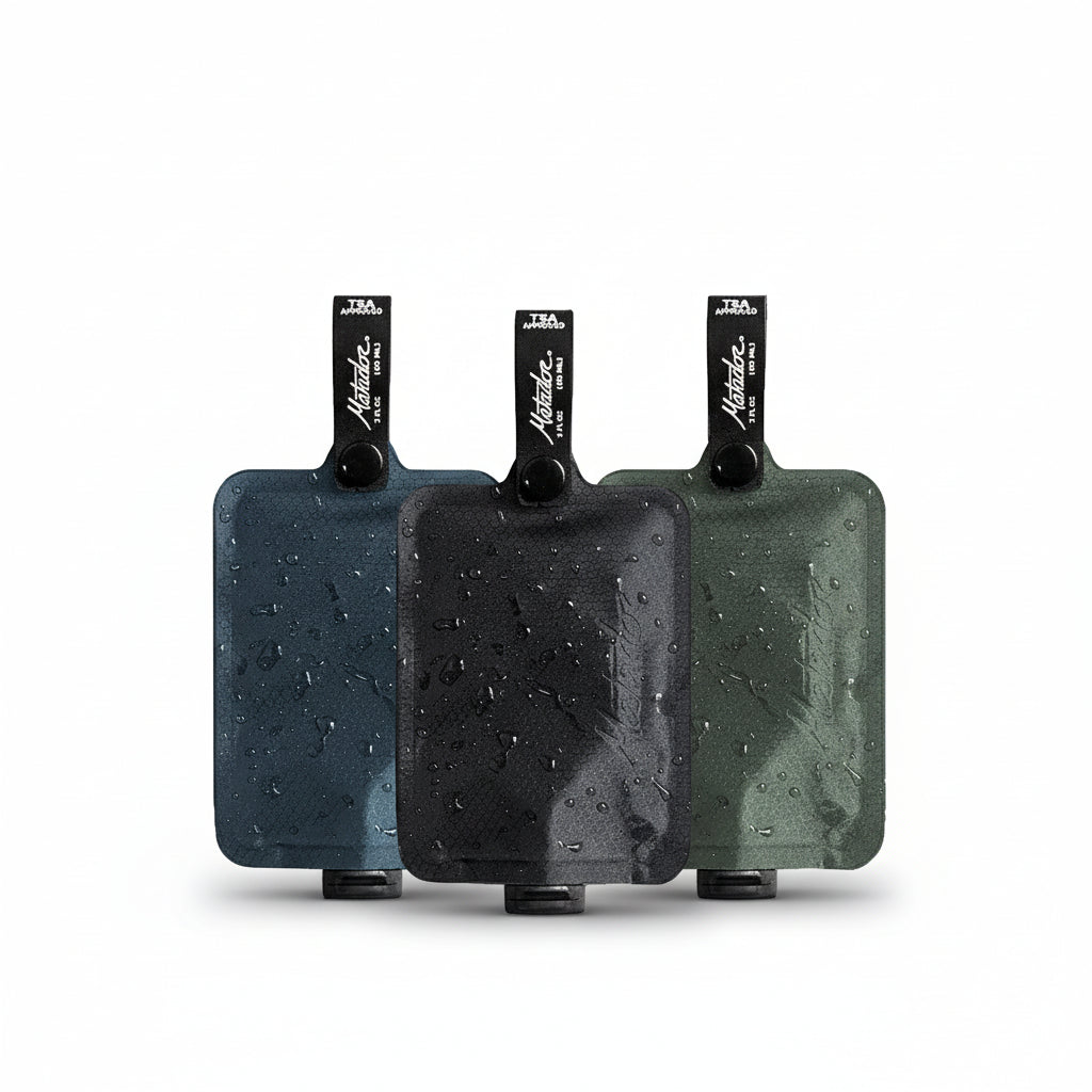 Matador FlatPak Toiletry Bottle 3 Pack Multi Colour 1 