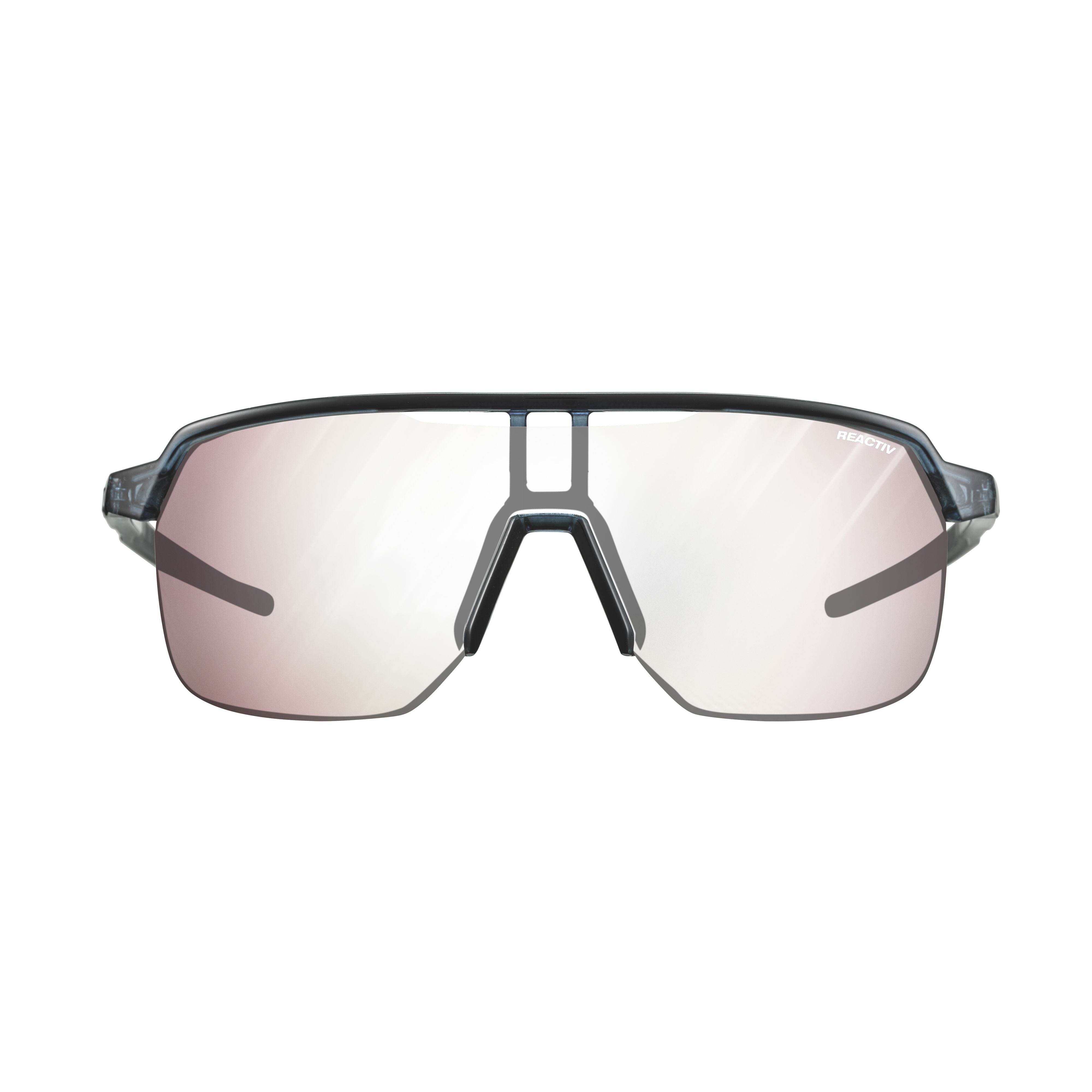 Julbo Frequency Sunglasses Translucent Blue / Black Reactiv 0-3 HC One Size