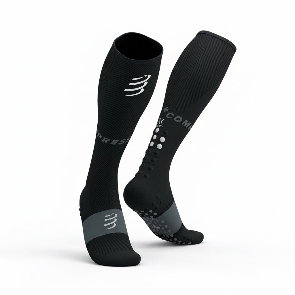 Compressport Full Socks Oxygen Black T1 (EU35-38) 