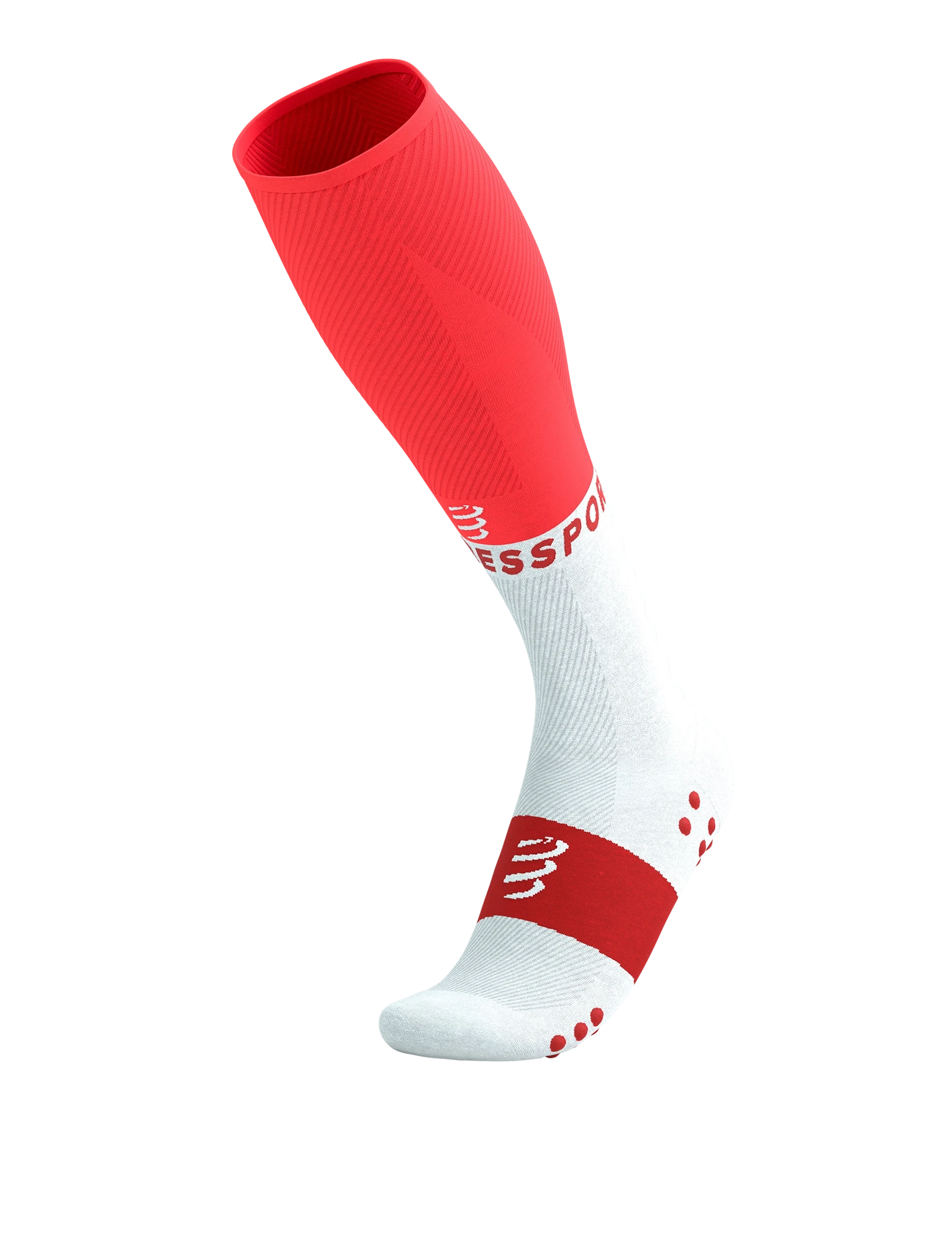Compressport Full Socks Oxygen Fluo Red T1 (EU35-38) 