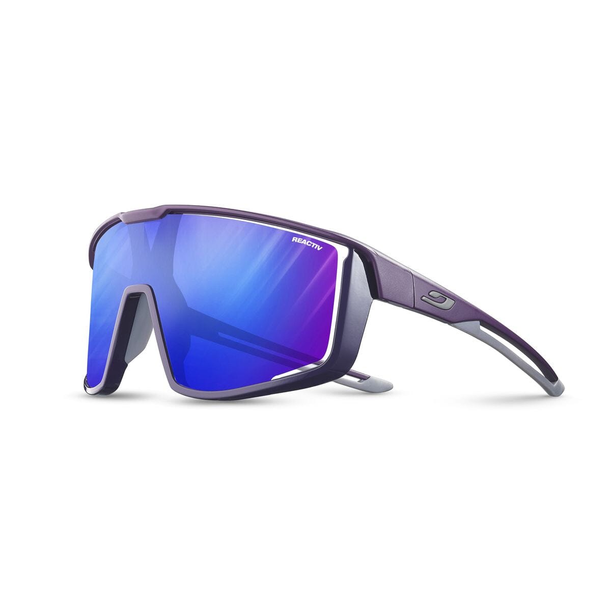 Julbo Fury Photochromic Sunglasses Purple/Grey REACTIV P1-3 HC OS