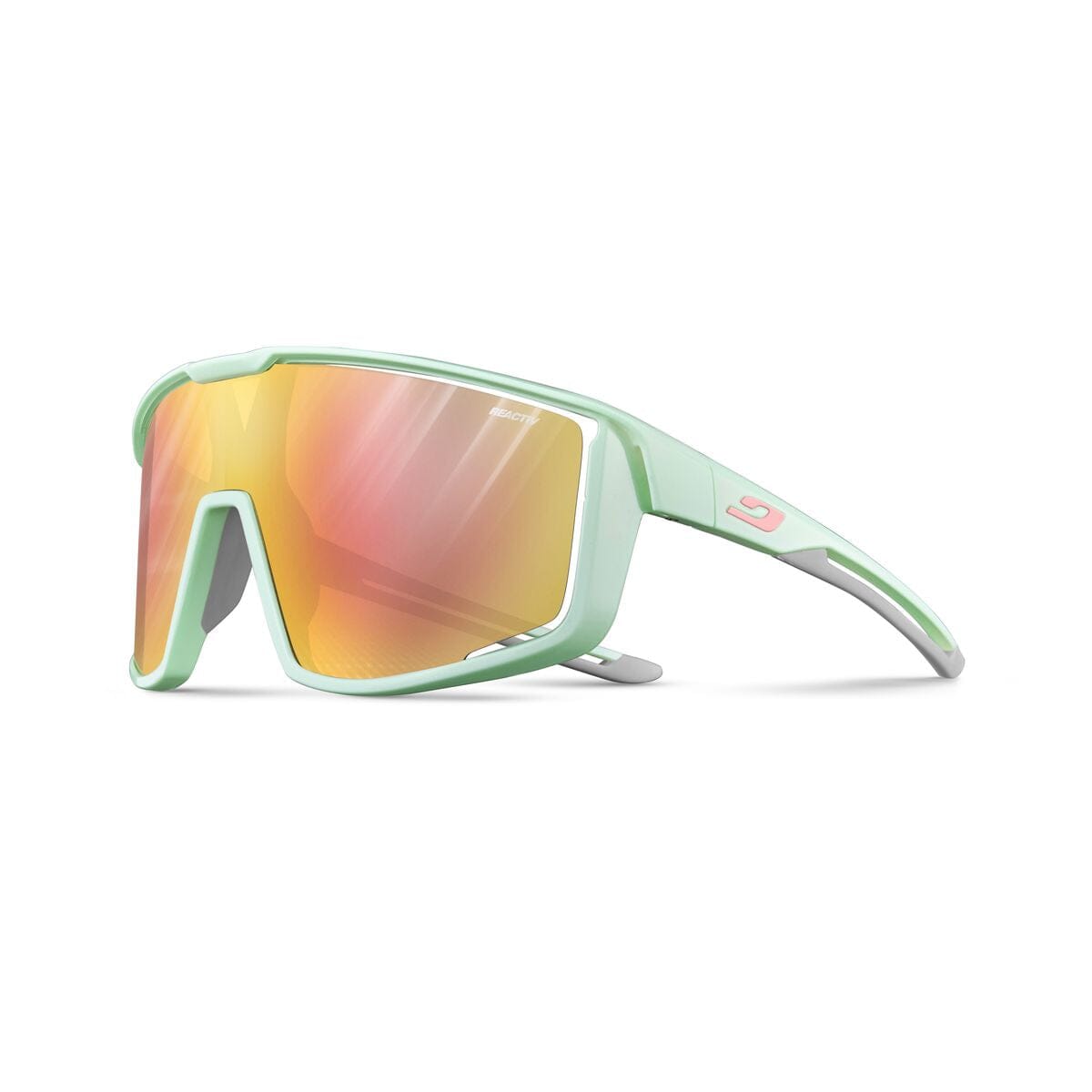 Julbo Fury Photochromic Sunglasses Mint/Light Green/Pink REACTIV P1-3 OS