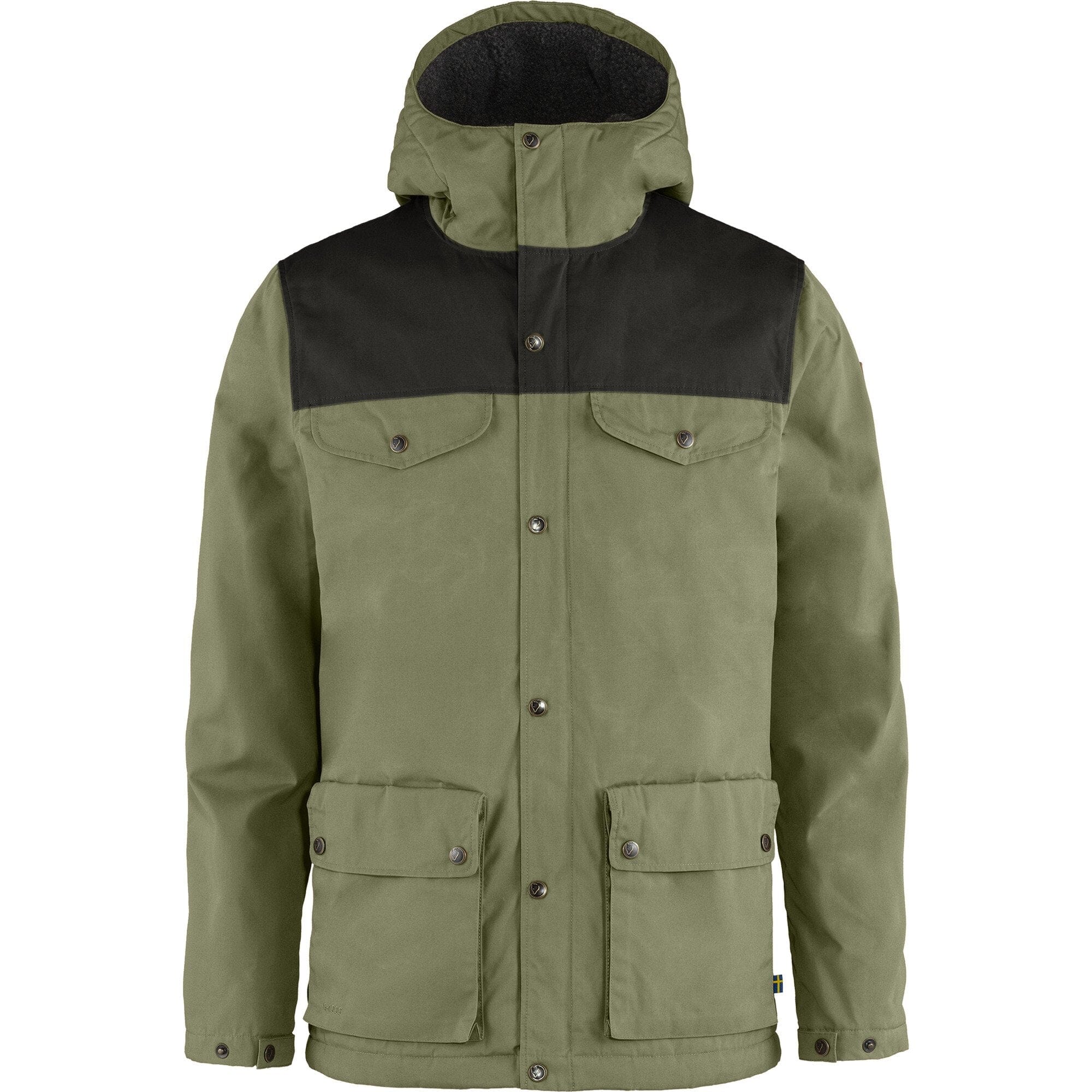 Fjallraven Greenland Winter Jacket M Green-Dark Grey M 