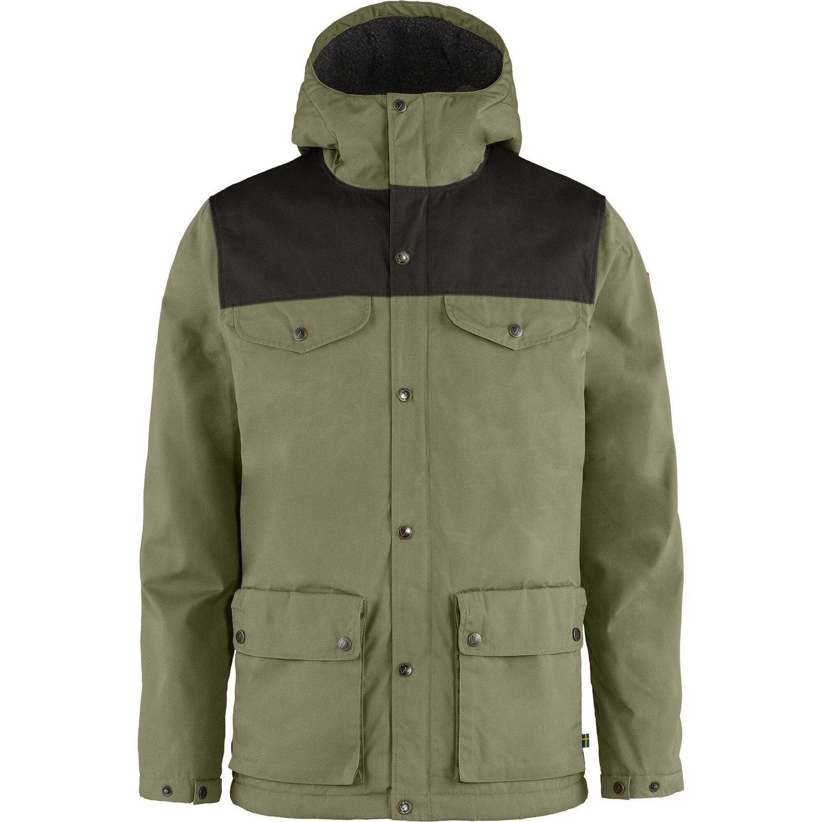 Fjallraven Greenland Winter Jacket M Green-Dark Grey M 