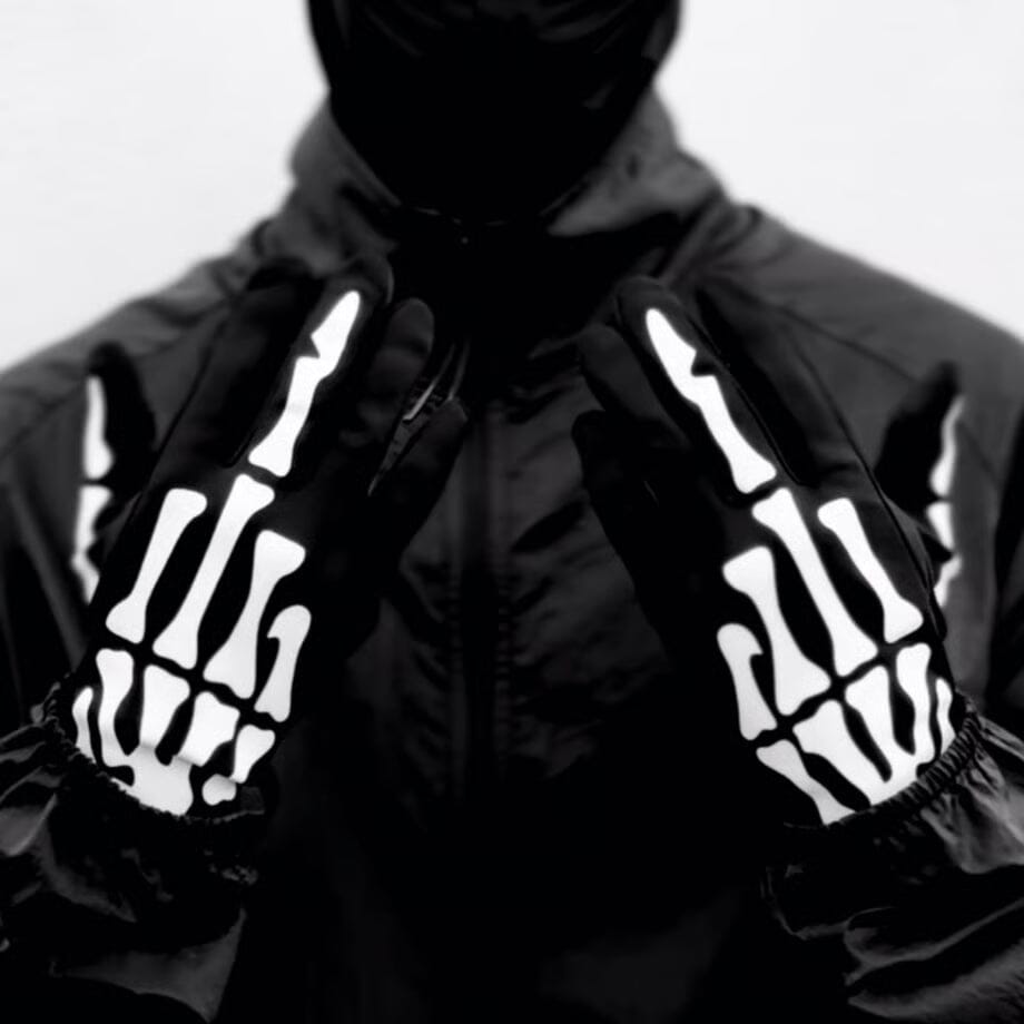 Hashirurenshuu Cult X-ray Gloves Ver. F* Unisex Black S 