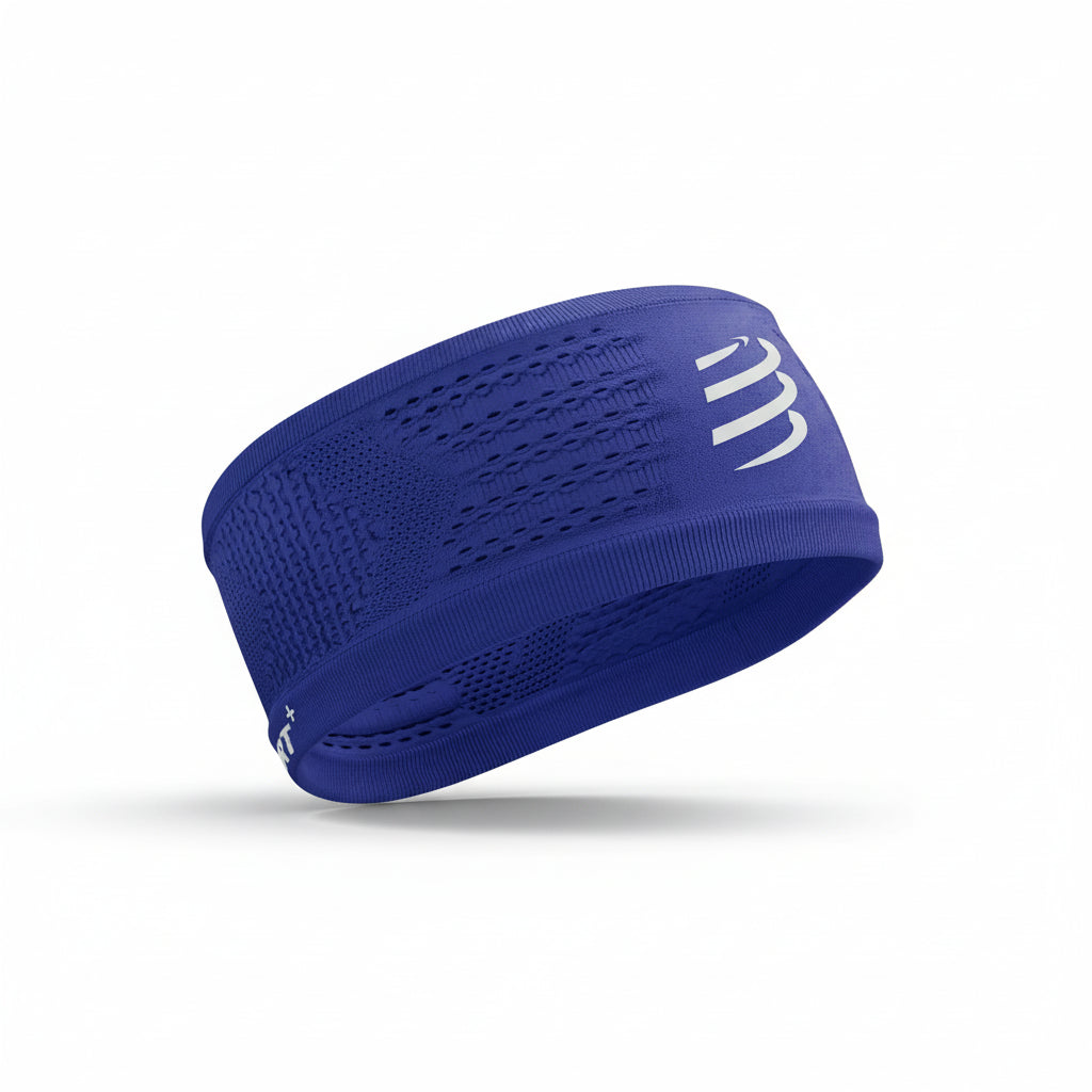 Compressport Headband On/Off Dazzling Blue/White 