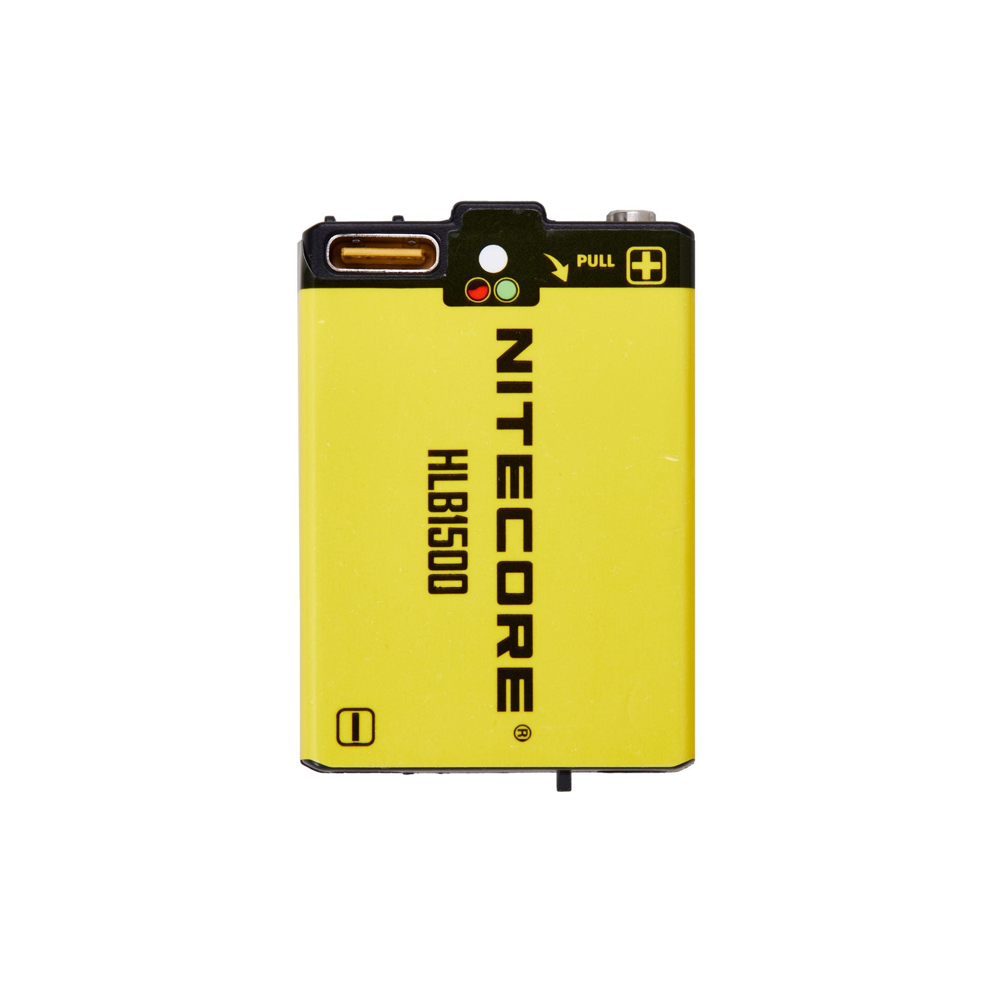 Nitecore HLB1500: Battery Pack for UT27 Headlamp, HA13 Headlamp, and Bubble Lantern 