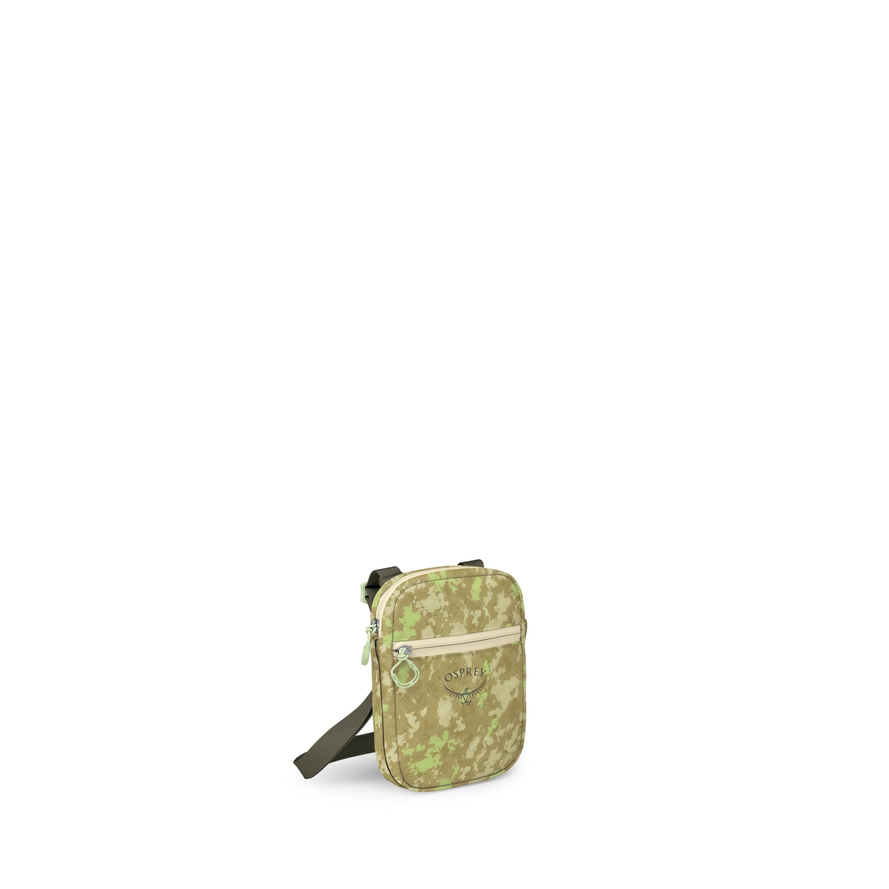Osprey Daylite Small Crossbody Bag Sunlit Lichen Print Gravel Tan 