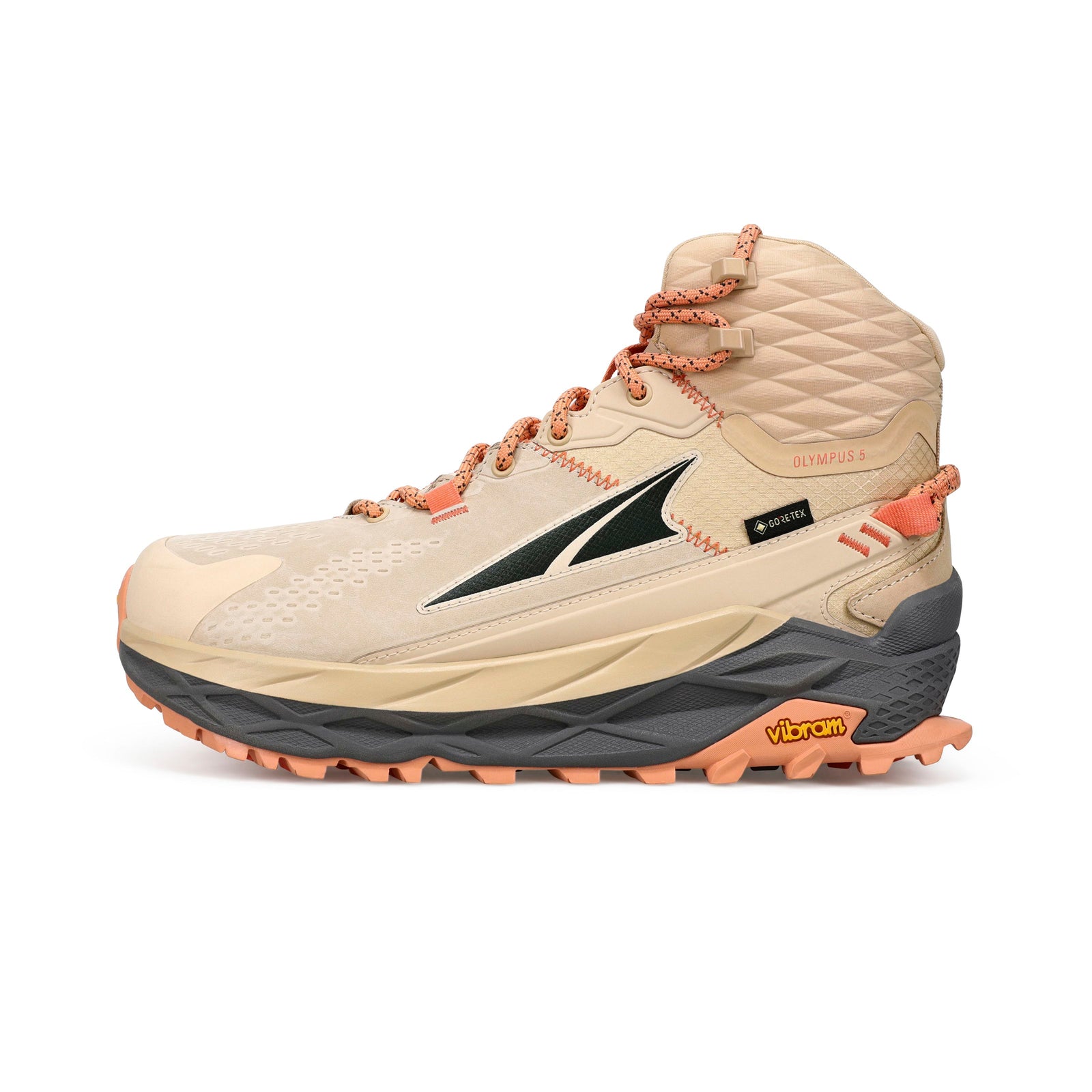 Altra Women's Olympus 5 Hike Mid GTX Hiking Shoes Sand US 6 | EU 37 | UK 4