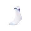 CEP Run Edt. Halo Mid Cut Compression Socks, Men White/Blue III 