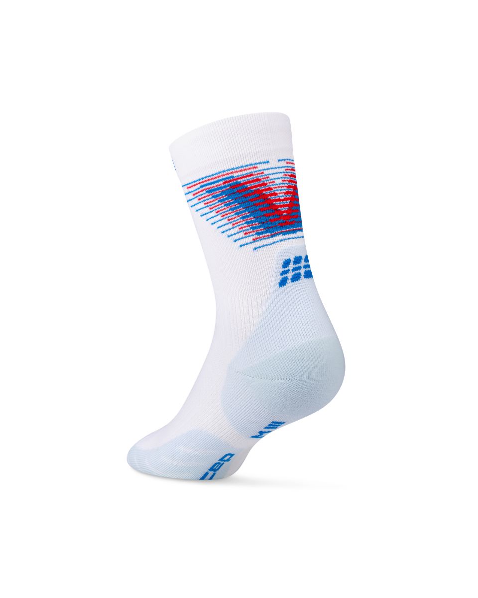 CEP Run Edt. Halo Mid Cut Compression Socks, Men 