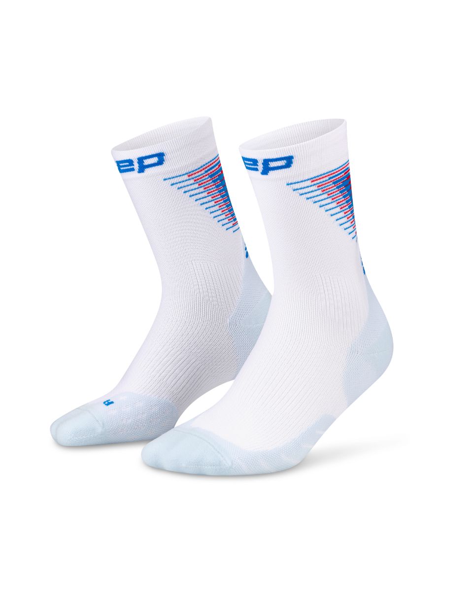CEP Run Edt. Halo Mid Cut Compression Socks, Men 