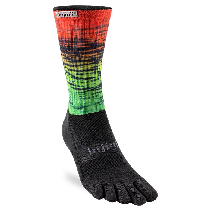 Injinji Courtney Crew Socks Rind Fade XS/S