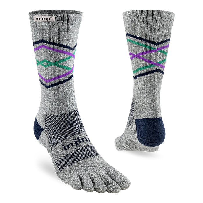 Injinji Trail Midweight Crew Socks