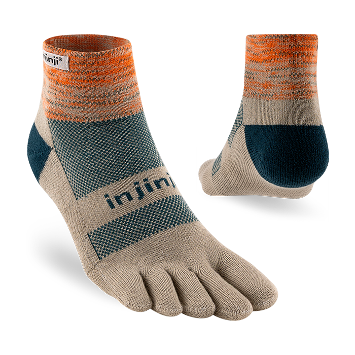 Injinji Trail Midweight Mini-Crew Socks