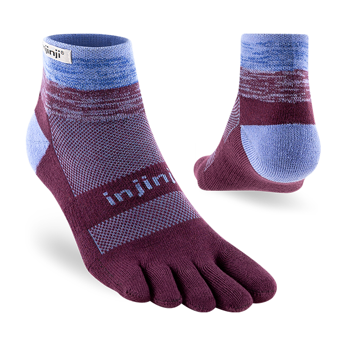 Injinji Trail Midweight Mini-Crew Socks