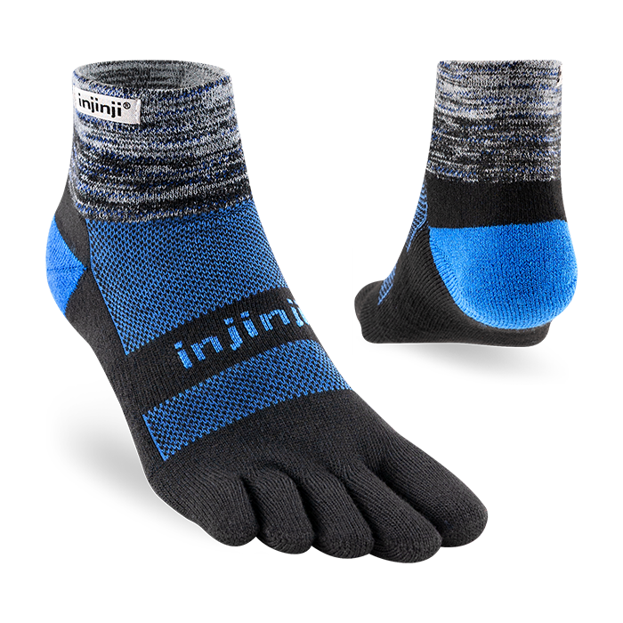 Injinji Trail Midweight Mini-Crew Socks