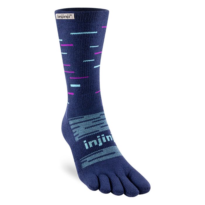 Injinji Snow Crew Socks Twilight S