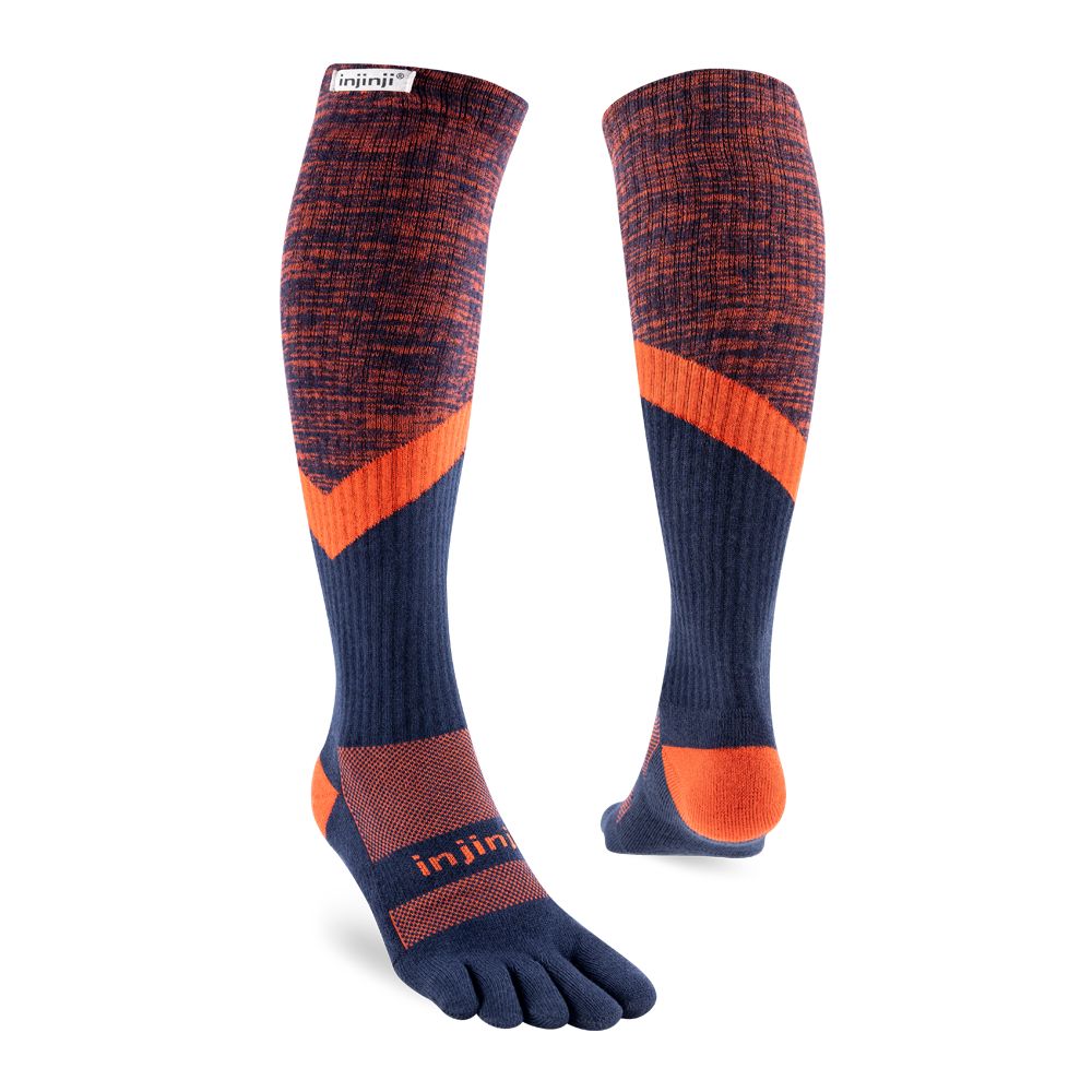 Injinji Trail Midweight OTC Socks Blaze M 