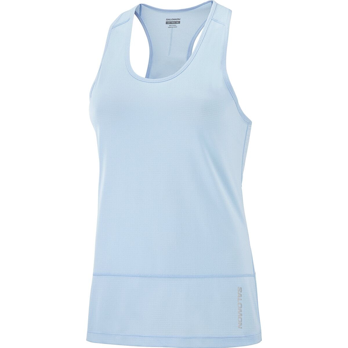 Salomon Women's Cross Run Tank Chambray Blue M